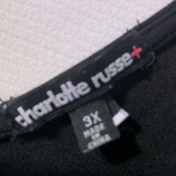 Charlotte Russe black body con dress 3x - Picture 5 of 7